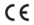 CE: Certifies that the products have met EU health, safety and environmental requirements CE